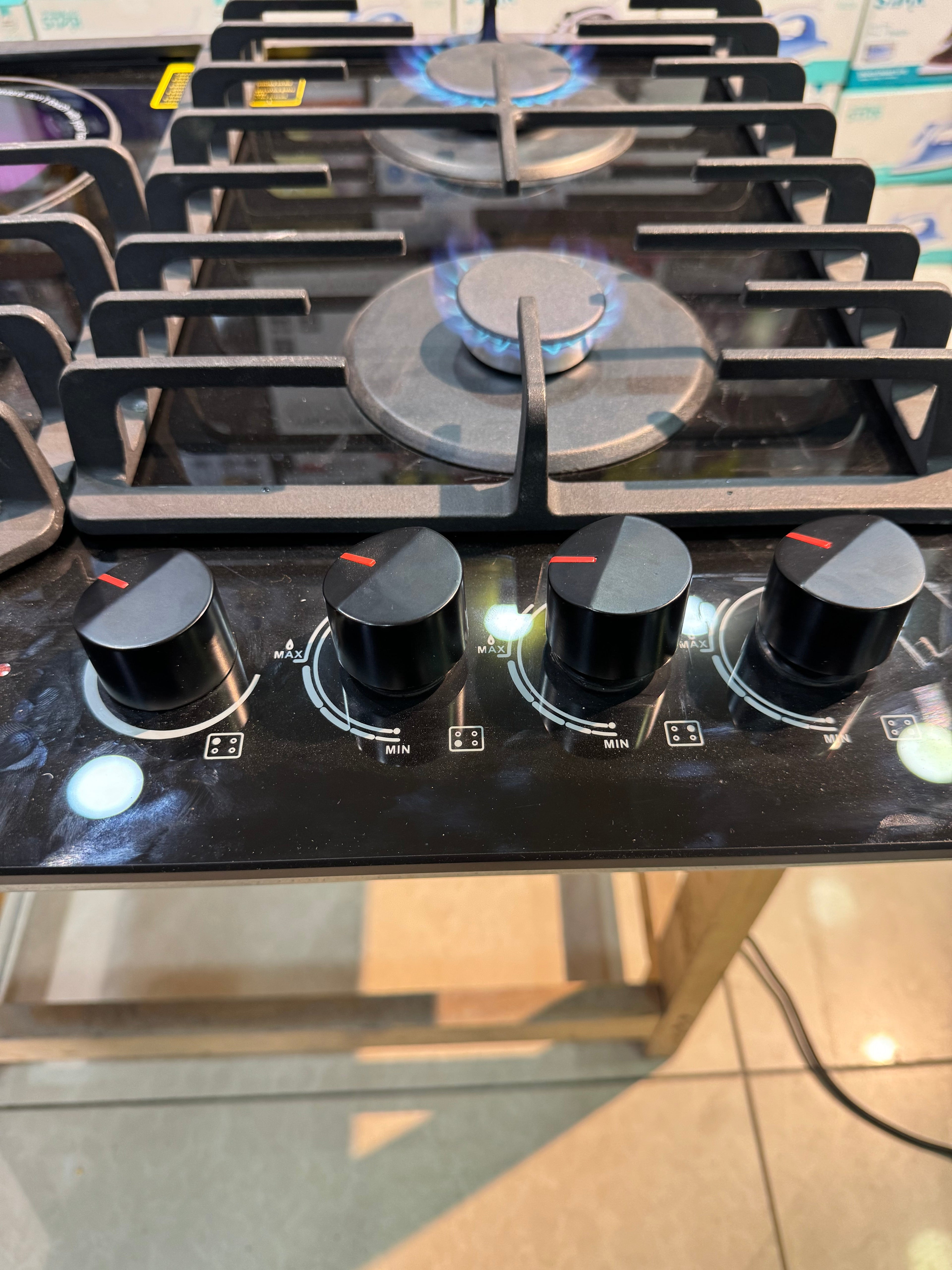 Electric + Gas Stove