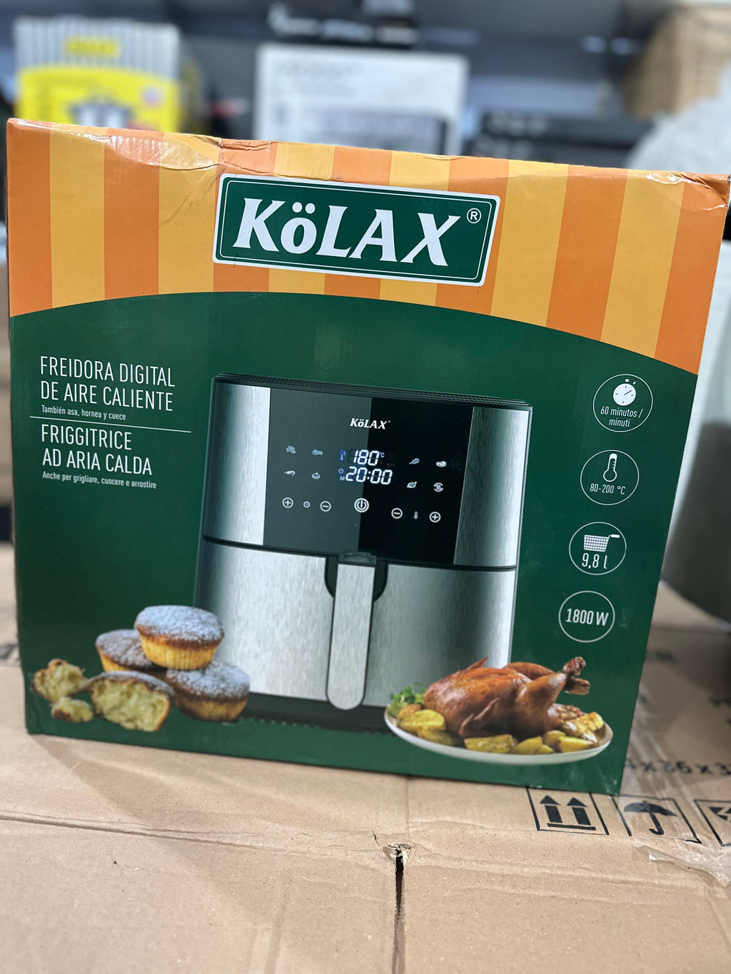 German Imported Kolax Air Fryer 9.8L
